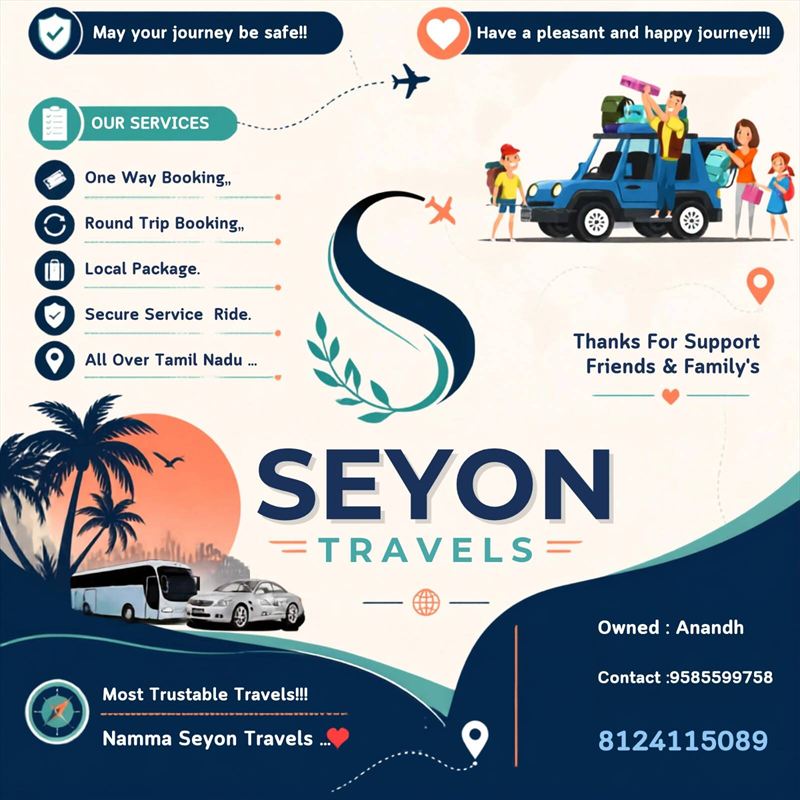 Seyon Travels official poster