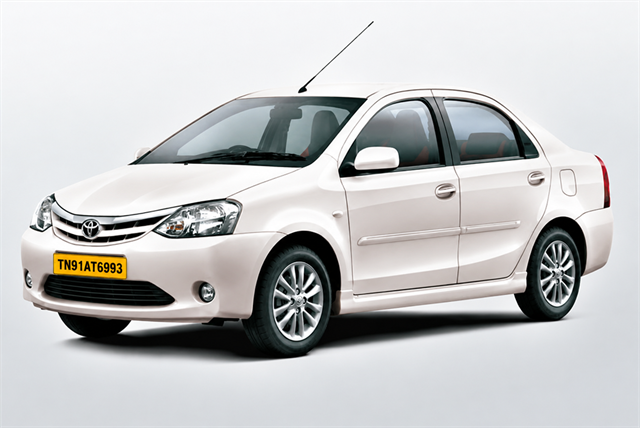 Toyota Etios ready for outstation trip