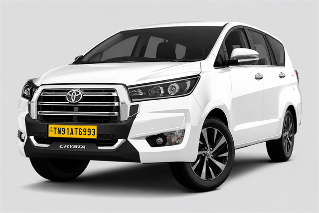 Toyota Innova Crysta ready for premium journey